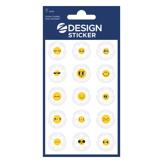 Συσκευασία: Z-Design, Άρθρο: 4429, Αυτοκόλλητα Γυαλίσματος, 85 x 160 mm, Μικρή Συσκευασία, 15 αυτοκόλλητα / 1 φύλλο.