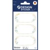 Εικόνα συσκευασίας: Z-Design, Άρθρο: 4406, αυτοκόλλητα για επιγραφή, 85 x 160 mm, μικρή συσκευασία, 9 αυτοκόλλητα / 3 φύλλα.