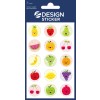 Συσκευασία: Z-Design, Προϊόν: 4430, Αυτοκόλλητα Glitter, 85 x 160 mm, Μικρή συσκευασία, 15 αυτοκόλλητα / 1 φύλλο