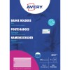 Συσκευασία για θήκες κονκάρδας Avery με γραφικό που απεικονίζει ένα πουκάμισο και καρτελάκι ονόματος;
