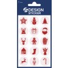 Συσκευασία: Z-Design, Άρθρο: 54479, Χριστουγεννιάτικα αυτοκόλλητα, 85 x 160 mm, μικρή συσκευασία, 15 αυτοκόλλητα / 1 φύλλο.