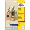 Εικόνα συσκευασίας: Avery Zweckform, Άρθρο: T3004-10, Διαστάσεις: ⌀ 60 mm, Καταλληλότητα εκτύπωσης: Laser ασπρόμαυρη, έγχρωμος Laser, Περιεχόμενο: 120 ετικέτες / 10 φύλλα, 12 ετικέτες ανά φύλλο.